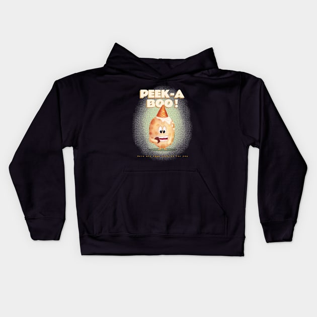 Peek-A-Boo: Here Are Some Cookies for You Kids Hoodie by JonesCreations